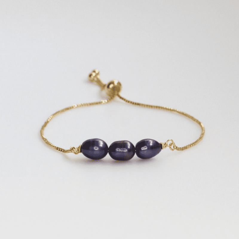 ✨ Bracelet Empilable en Perles d’Eau Douce Naturelles – Fait Main avec Élégance – Image 2