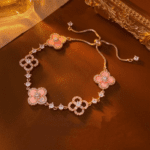 Fleur de Rosée – Bracelet Éclat Rosé